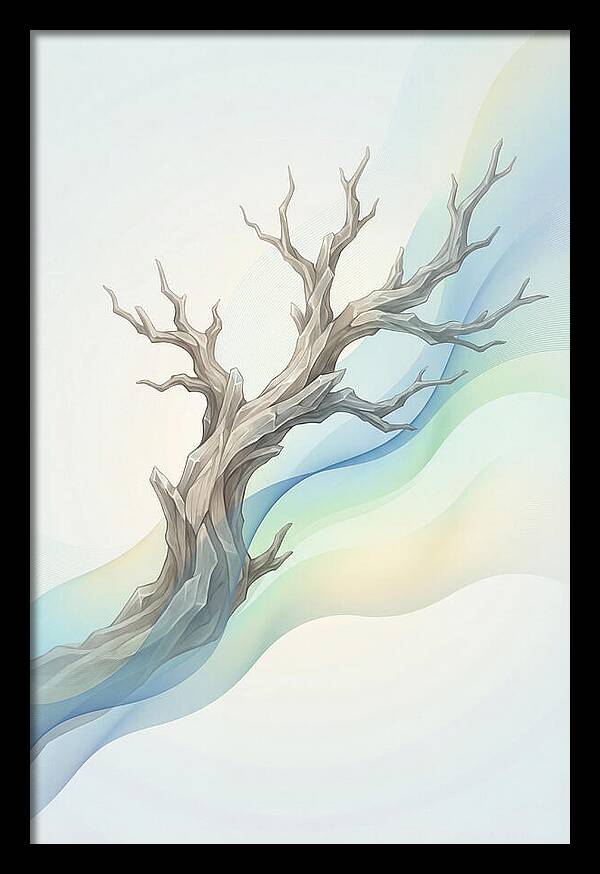 Petrified Tree Standing Tall