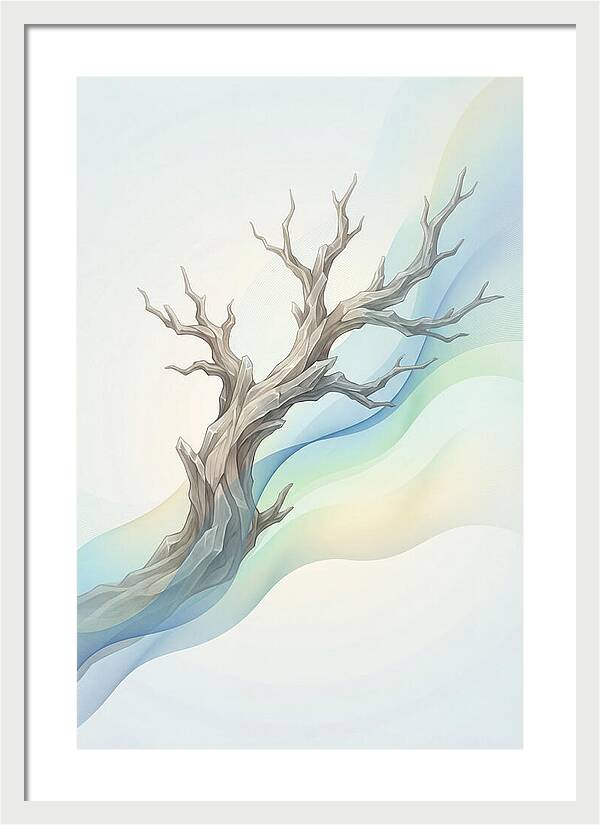 Petrified Tree Standing Tall