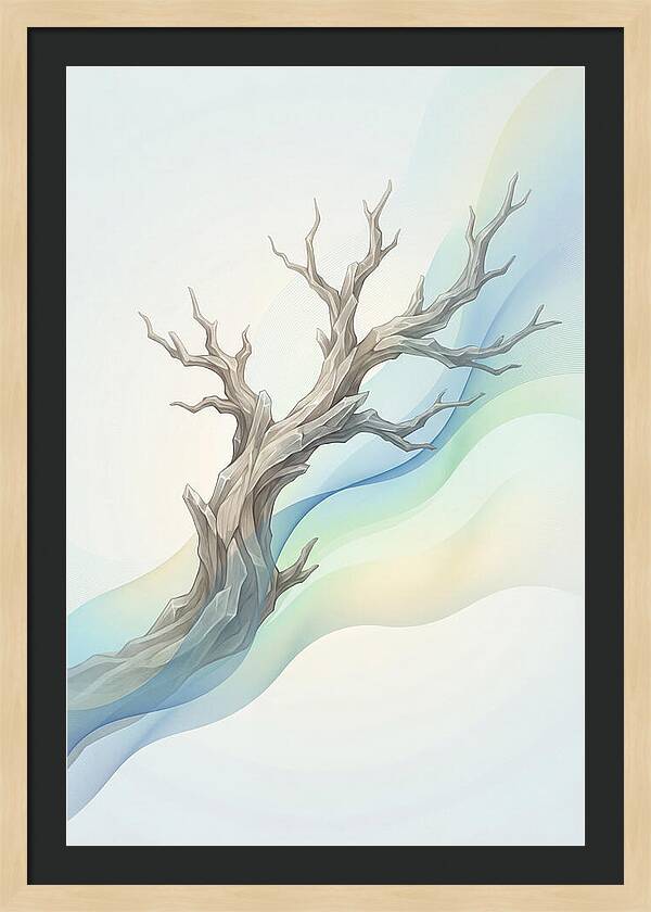 Petrified Tree Standing Tall