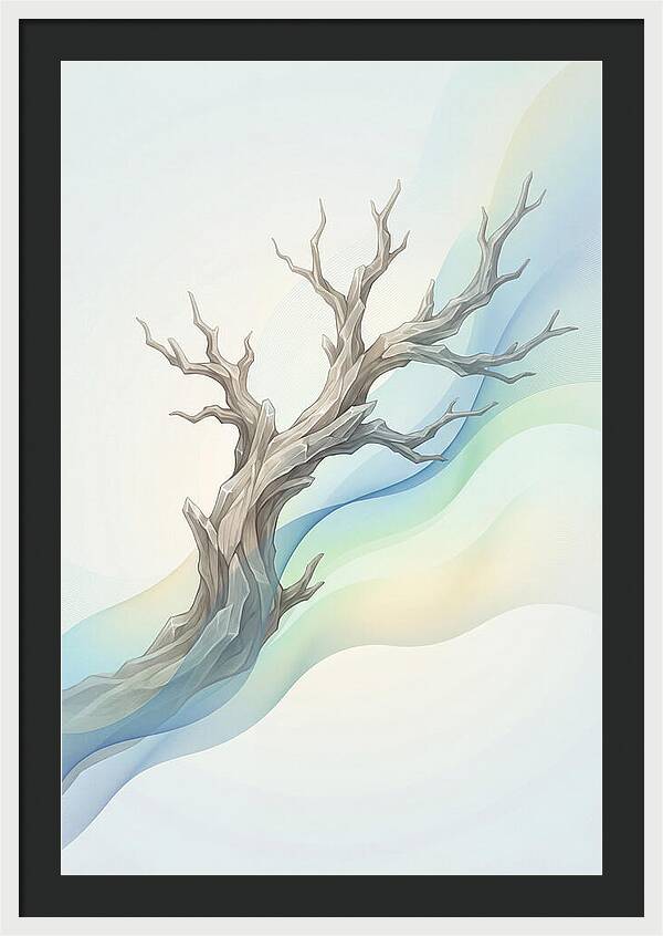 Petrified Tree Standing Tall