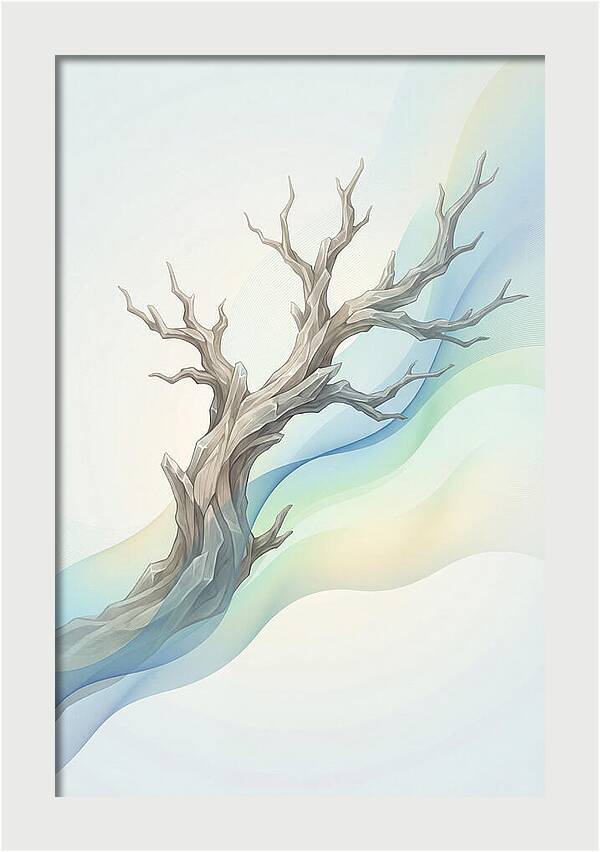 Petrified Tree Standing Tall