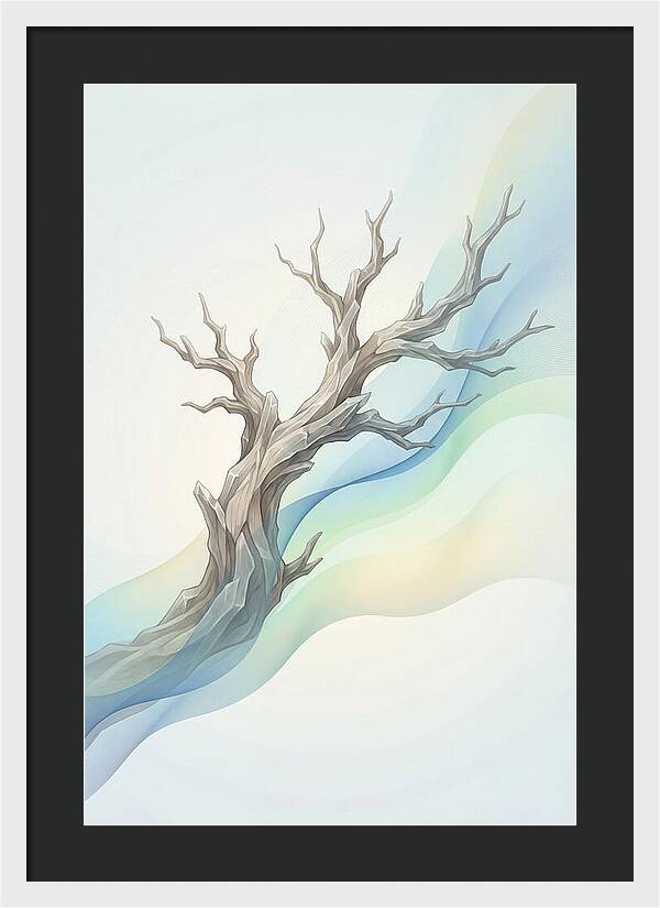 Petrified Tree Standing Tall