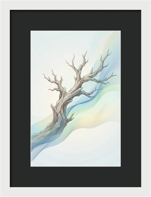Petrified Tree Standing Tall