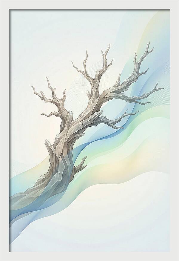 Petrified Tree Standing Tall