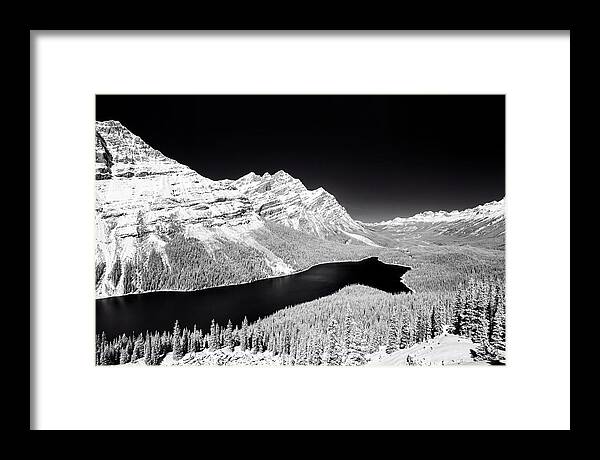 Peyto Lake From Bow Summit