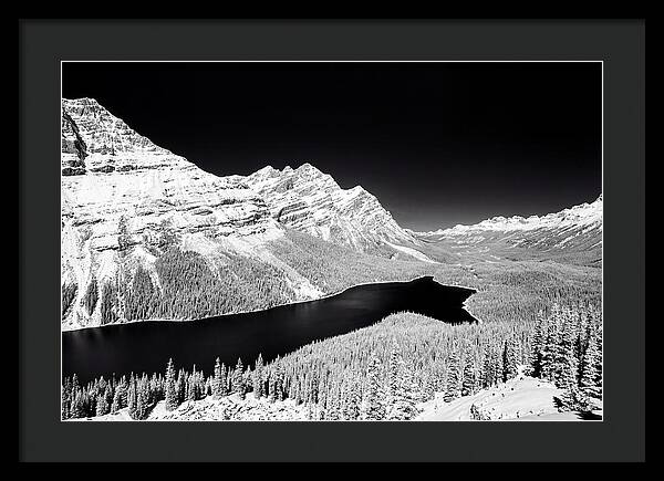 Peyto Lake From Bow Summit