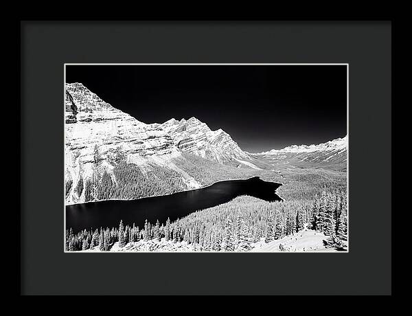 Peyto Lake From Bow Summit
