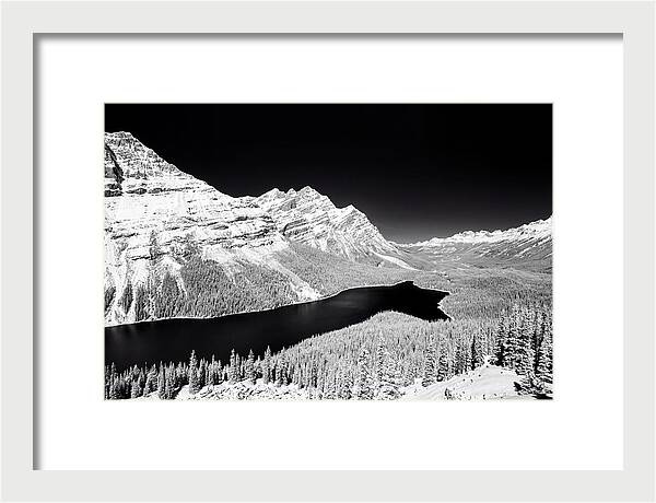 Peyto Lake From Bow Summit