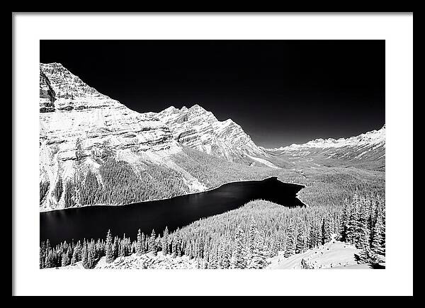 Peyto Lake From Bow Summit
