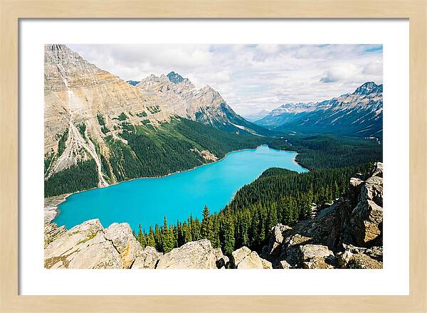 Peyto Lake Overlook
