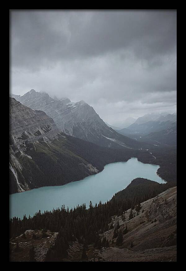 Peyto Lake Overlook Serenity