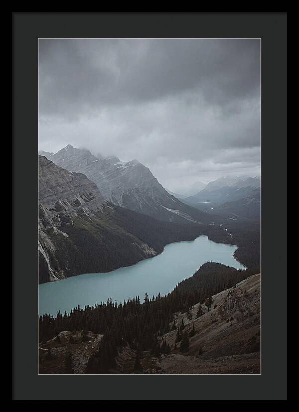 Peyto Lake Overlook Serenity