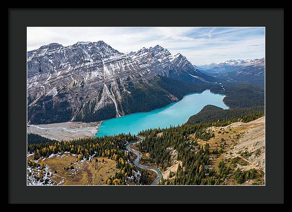 Peyto Lake Tranquil Vista
