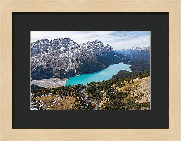 Peyto Lake Tranquil Vista