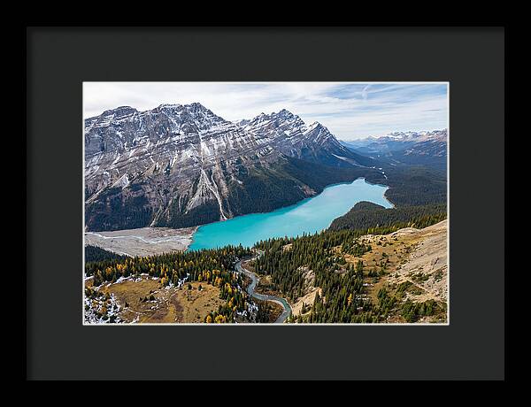 Peyto Lake Tranquil Vista