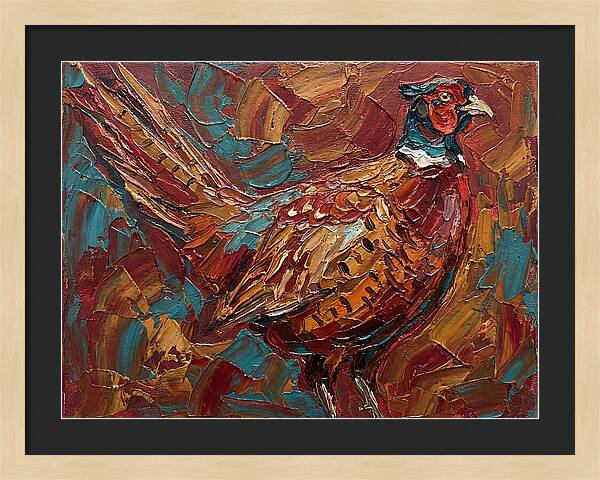 Pheasant In Vibrant Colors