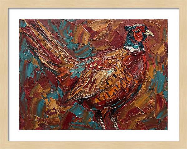 Pheasant In Vibrant Colors