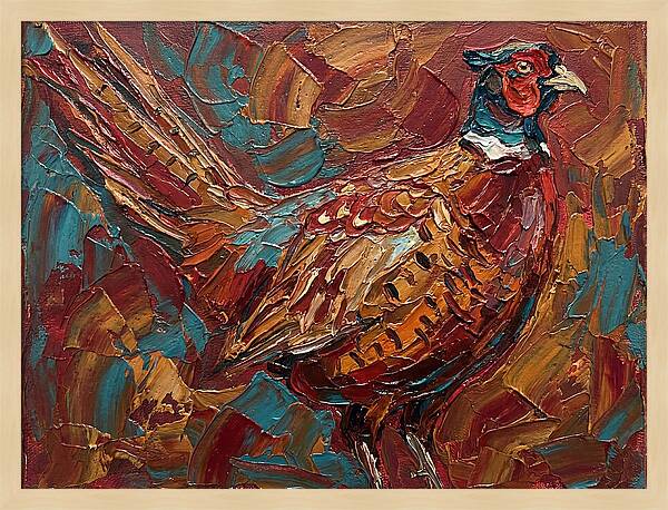 Pheasant In Vibrant Colors