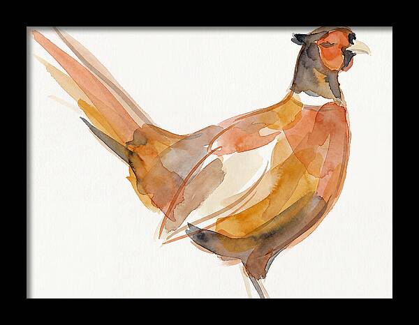 Pheasant In Watercolor Hues