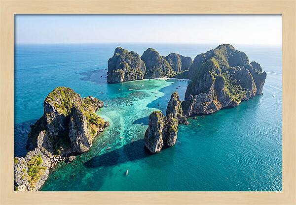 Phi Phi Islands From Above