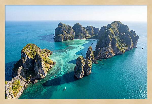 Phi Phi Islands From Above