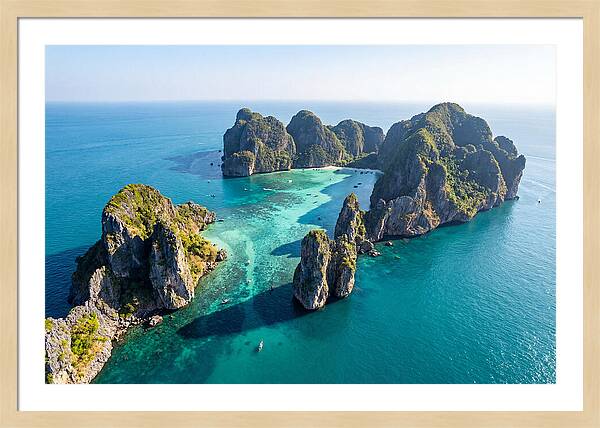 Phi Phi Islands From Above
