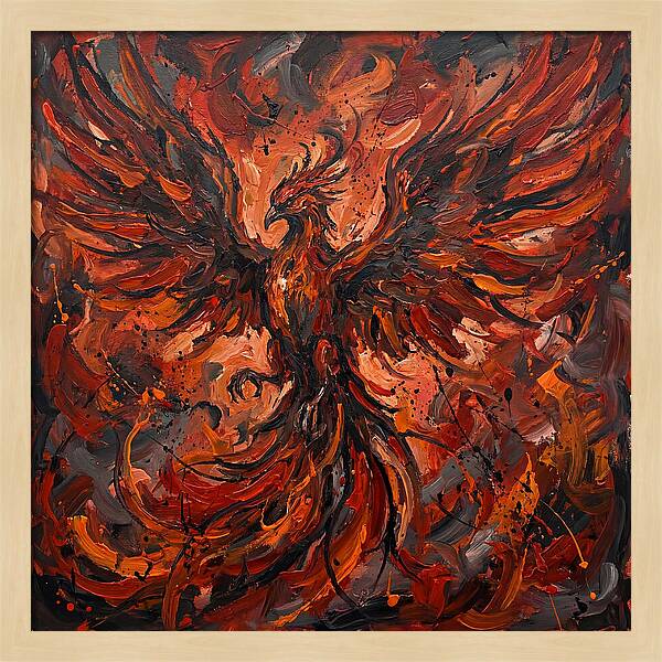 Phoenix Rising In Flames