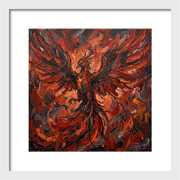 Phoenix Rising In Flames