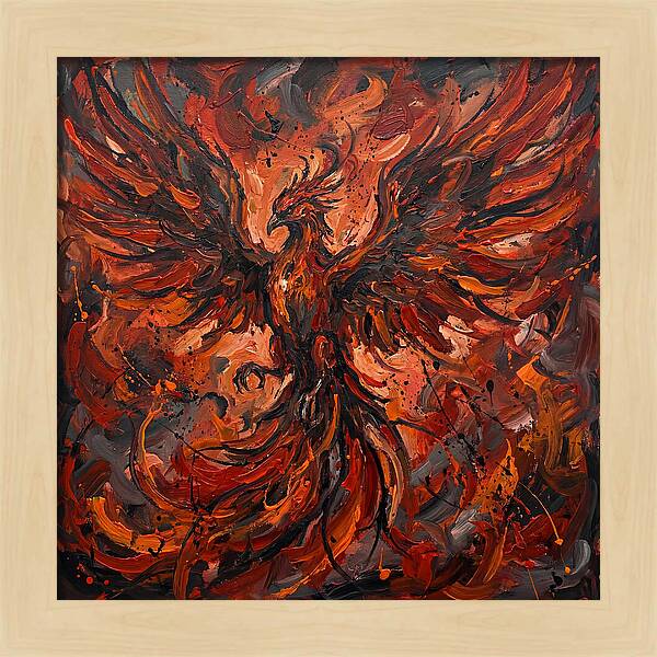 Phoenix Rising In Flames