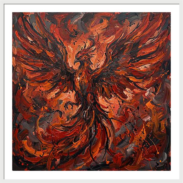 Phoenix Rising In Flames