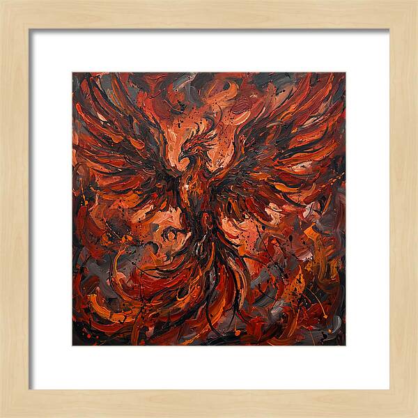 Phoenix Rising In Flames