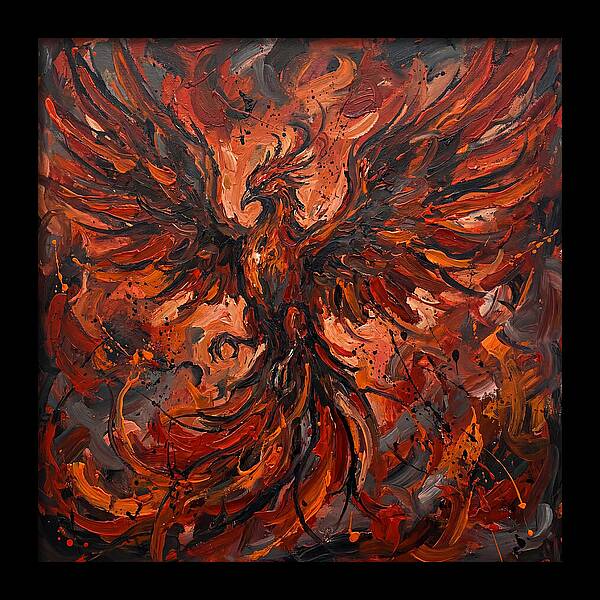 Phoenix Rising In Flames