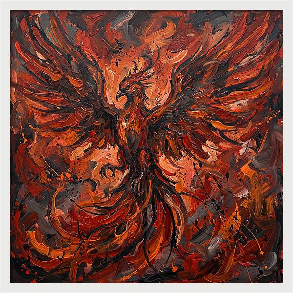 Phoenix Rising In Flames