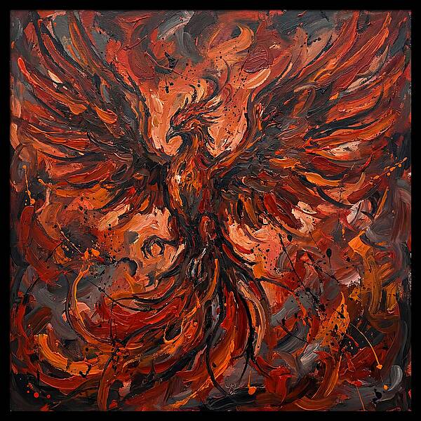 Phoenix Rising In Flames