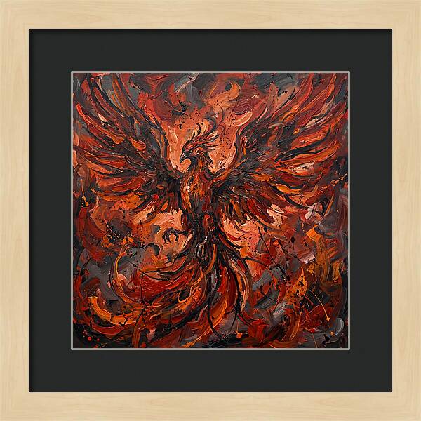 Phoenix Rising In Flames
