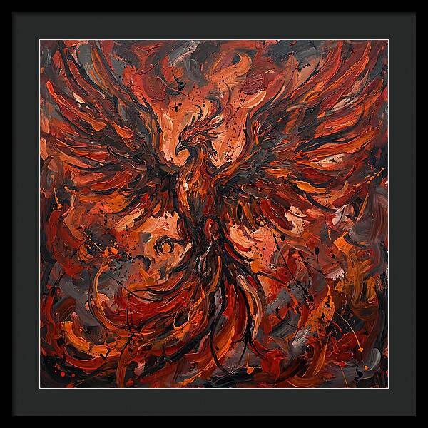 Phoenix Rising In Flames