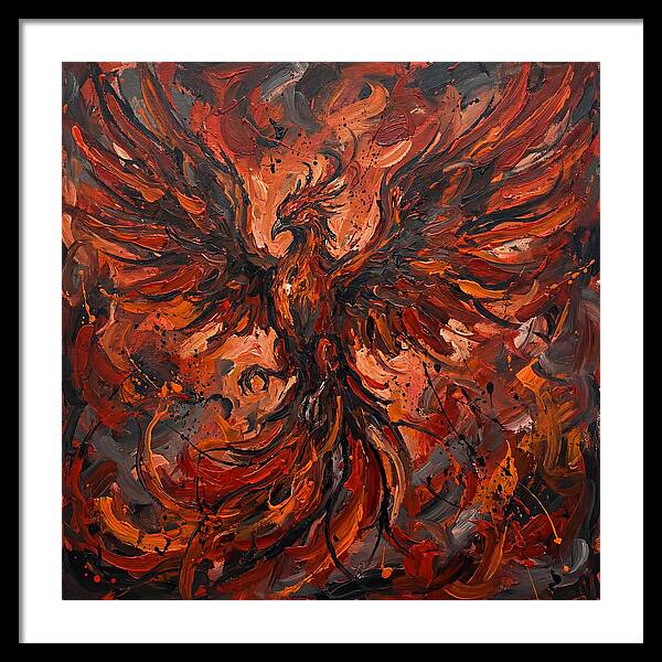 Phoenix Rising In Flames
