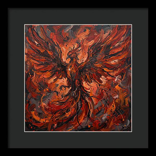 Phoenix Rising In Flames