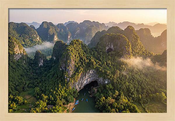 Phong Nha Ke Bang From Above