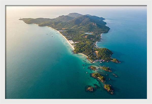 Phu Quoc Island Aerial View