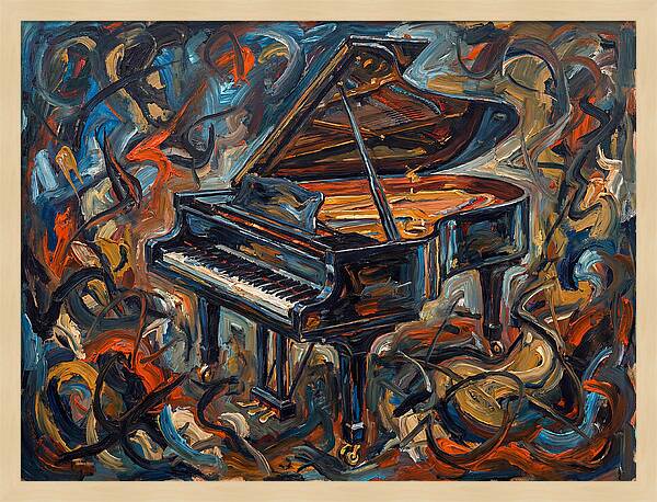 Piano In Vibrant Chaos