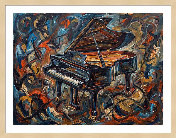 Piano In Vibrant Chaos