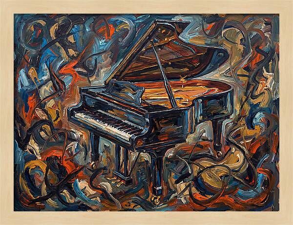 Piano In Vibrant Chaos