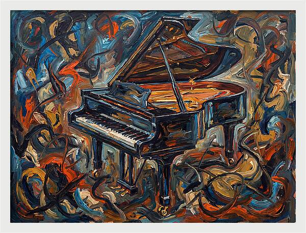 Piano In Vibrant Chaos