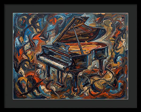 Piano In Vibrant Chaos