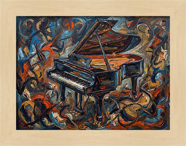 Piano In Vibrant Chaos