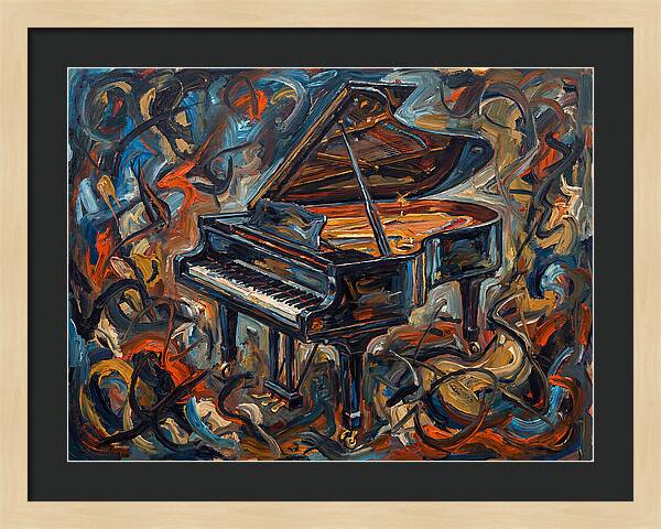 Piano In Vibrant Chaos