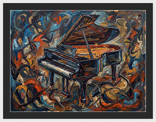 Piano In Vibrant Chaos
