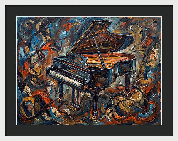Piano In Vibrant Chaos