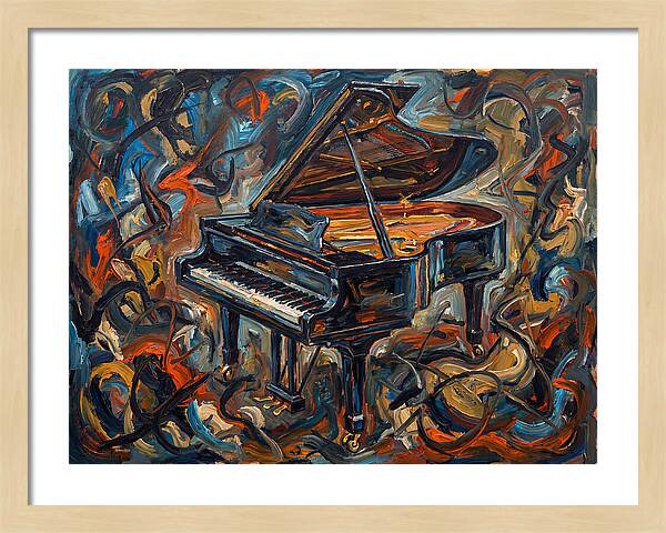 Piano In Vibrant Chaos